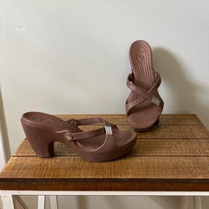 Crocs Platform High Heel